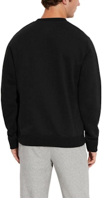 COACH FW22 標誌印花圓領套頭長袖衫 黑色 CE343-BLK Shop COACH FW22 標誌印花圓領套頭長袖衫 黑色 CE343-BLK