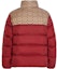 Lookbook COACH FW22 Red Logo Printed Colorblock Down Jacket CE333-RED