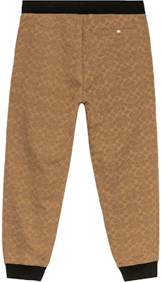 COACH 2022秋冬纯色经典Logo针织长裤棕色款 CB491-RYU Lookbook COACH 2022秋冬纯色经典Logo针织长裤棕色款 CB491-RYU