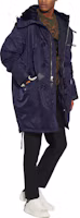 Lookbook COACH FW22 素色中長版連帽羽絨外套 深藍色 59584-M9N