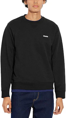 Coach 2022秋冬黑色字母印花套頭圓領衫 CB494-R38 Shop Coach 2022秋冬黑色字母印花套頭圓領衫 CB494-R38