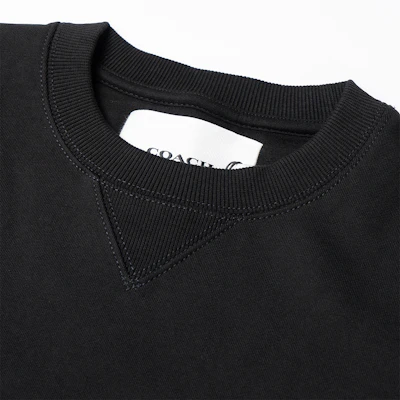 Coach 2022秋冬黑色字母印花套頭圓領衫 CB494-R38 Purchase Coach 2022秋冬黑色字母印花套頭圓領衫 CB494-R38