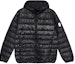 Buy COACH FW22 Black Hooded Zip-Up Puffer Jacket with Logo for Men. C5189-BLK