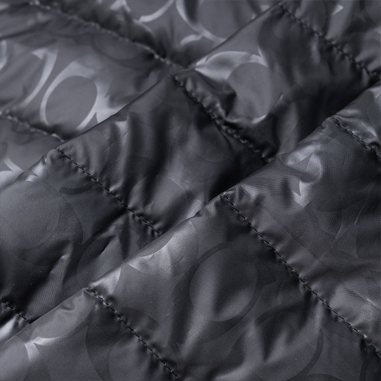 Shop COACH FW22 Black Hooded Zip-Up Puffer Jacket with Logo for Men. C5189-BLK