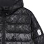 Purchase COACH FW22 Black Hooded Zip-Up Puffer Jacket with Logo for Men. C5189-BLK