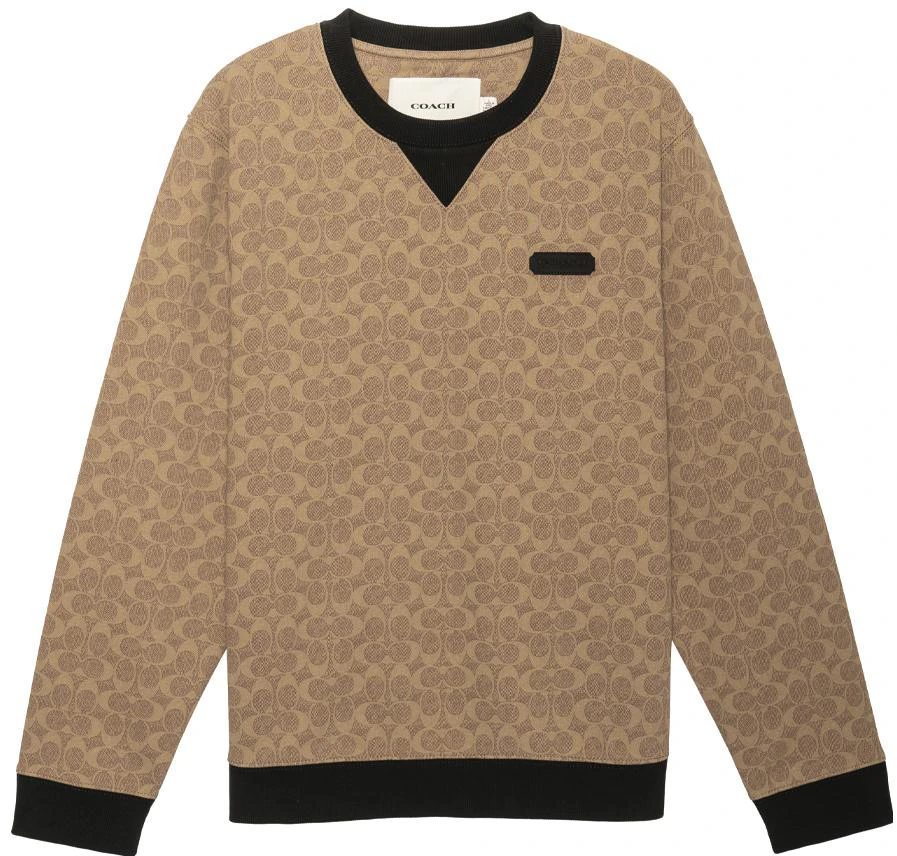 coach-fw-22-classic-logo-crewneck-sweatshirt-brown-cb-490-ryu