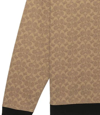 Coach FW22 經典標誌圓領長袖上衣 棕色 CB490-RYU Sizing Coach FW22 經典標誌圓領長袖上衣 棕色 CB490-RYU