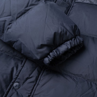 COACH FW22 Colorblock Logo Quilted Down Jacket Navy Blue - CE333-V0U Details for COACH FW22 Colorblock Logo Quilted Down Jacket Navy Blue - CE333-V0U