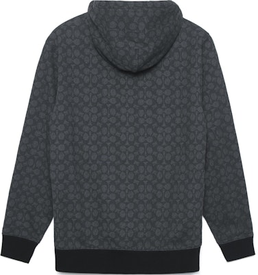 蔻驰 FW22 男士灰色Logo印花连帽衫. CD766-S8N Lookbook 蔻驰 FW22 男士灰色Logo印花连帽衫. CD766-S8N