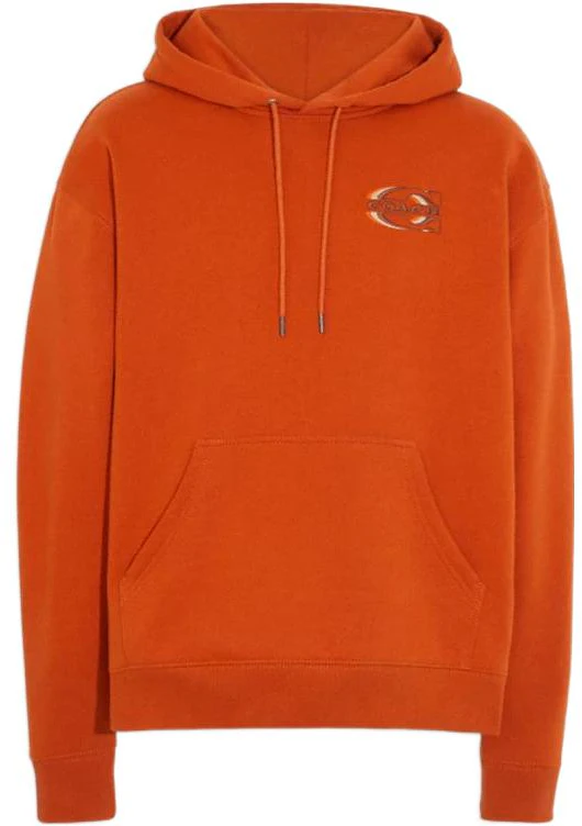 coach-fw-22-solid-color-logo-embroidered-orange-hoodie-for-men-ce-334-org