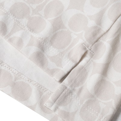 COACH FW22 Unisex Kaos Putih Logo Print Crew Neck CB575-CAH Details for COACH FW22 Unisex Kaos Putih Logo Print Crew Neck CB575-CAH