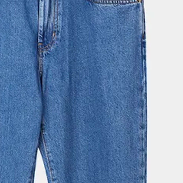 Details for COACH FW23 藍色鈕扣圖案休閒牛仔褲 CK516-NJ7