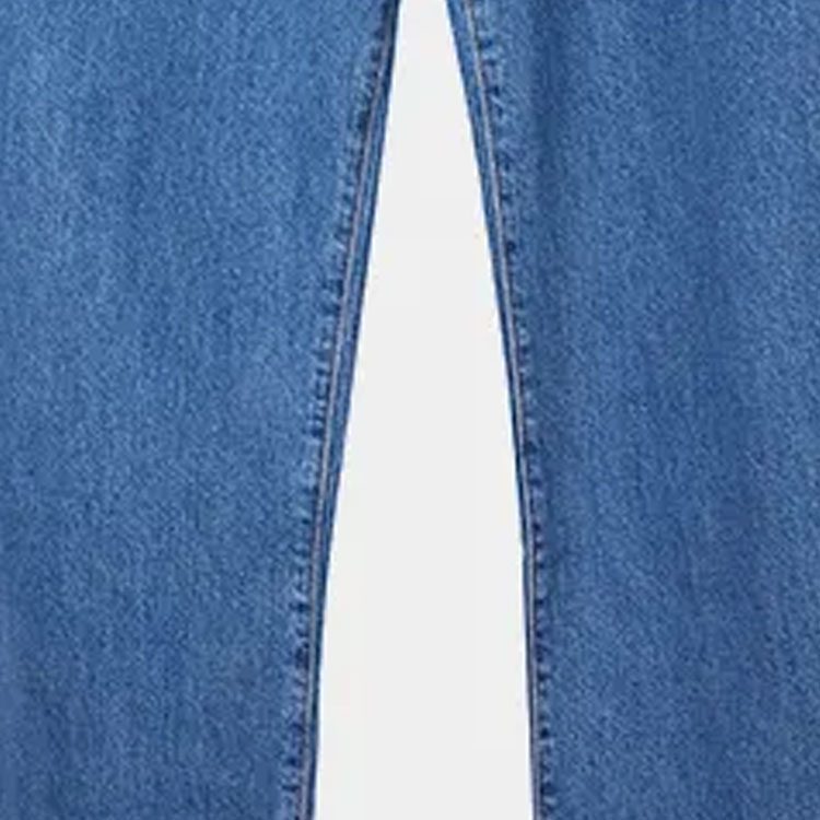 Cheap COACH FW23 藍色鈕扣圖案休閒牛仔褲 CK516-NJ7