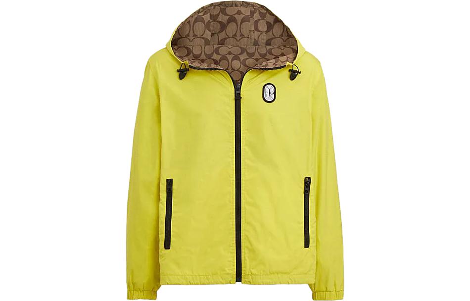 COACH FW23  Logo Print Long Sleeve Jacket. CF797-VZU