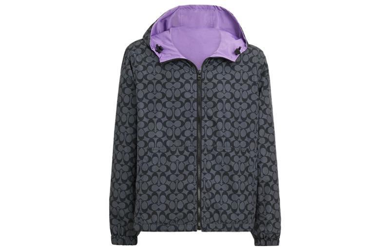 Lookbook COACH FW23 印花標誌長袖外套. CF797-VZU