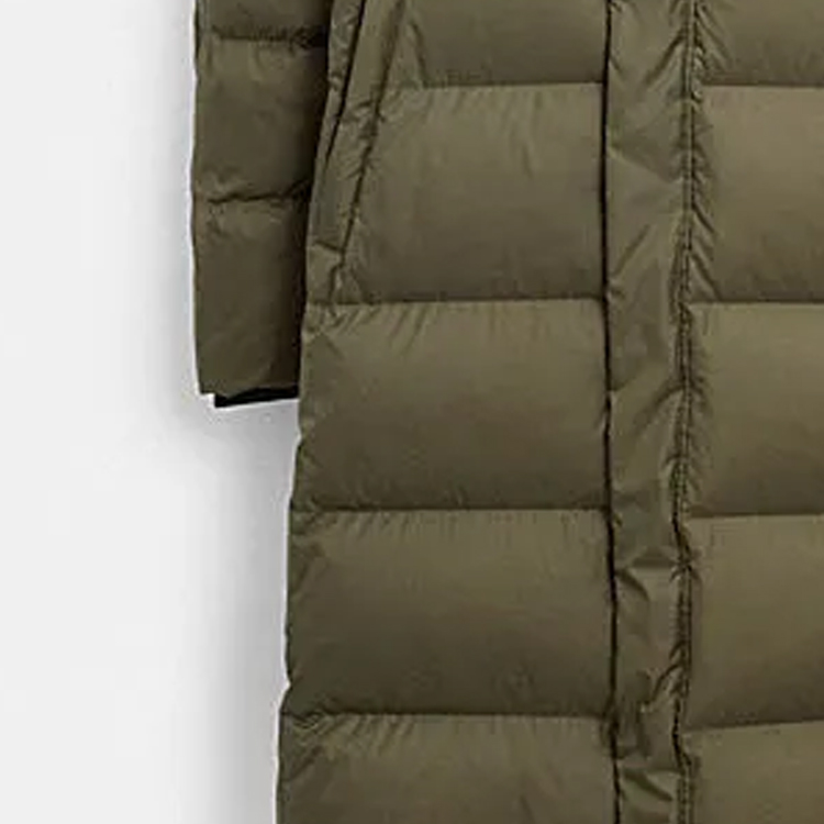 Details for コーチ FW23 パッチワーク ロゴプリント フード付き ダウンジャケット. CK519-OLV