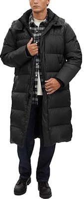 コーチ FW23 パッチワーク ロゴプリント フード付き ダウンジャケット. CK519-OLV 1