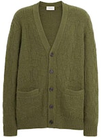 COACH FW23 Solid Color V-Neck Button-Up Knit Cardigan Sweater. CK738-CCF COACH FW23 Solid Color V-Neck Button-Up Knit Cardigan Sweater. CK738-CCF