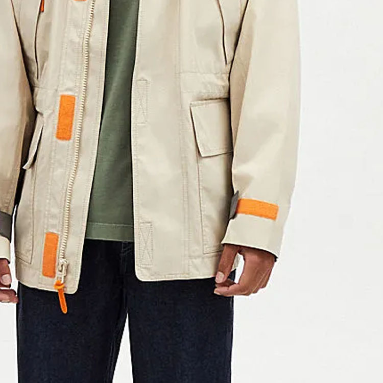 Details for 蔻驰 FW23 男士拼色标志印花休闲机车夹克. CK522-W2I