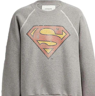 Coach FW23 圖案印花男女款圓領長袖上衣 - 深灰色 CN563-DGR Details for Coach FW23 圖案印花男女款圓領長袖上衣 - 深灰色 CN563-DGR