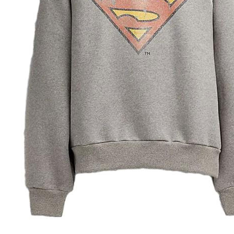 Sizing Coach FW23 圖案印花男女款圓領長袖上衣 - 深灰色 CN563-DGR