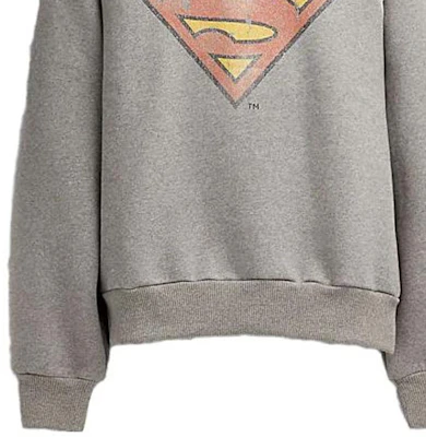 Coach FW23 圖案印花男女款圓領長袖上衣 - 深灰色 CN563-DGR Sizing Coach FW23 圖案印花男女款圓領長袖上衣 - 深灰色 CN563-DGR