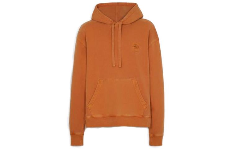 COACH FW23 Solid Color Hoodie  Long-Sleeve Pullover. CF811-VC4