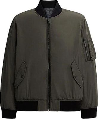 COACH FW24 深灰色針織雙面肋條外套 CT734-TQE Order COACH FW24 深灰色針織雙面肋條外套 CT734-TQE