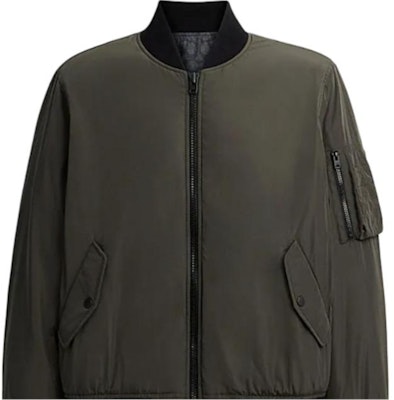 COACH FW24 深灰色針織雙面肋條外套 CT734-TQE Cheap COACH FW24 深灰色針織雙面肋條外套 CT734-TQE