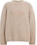 Order COACH FW24 Letter Embroidery Crewneck Pullover Sweater Beige. CT065-OTM