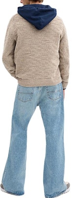 COACH FW24 Letter Embroidery Crewneck Pullover Sweater Beige. CT065-OTM Shop COACH FW24 Letter Embroidery Crewneck Pullover Sweater Beige. CT065-OTM