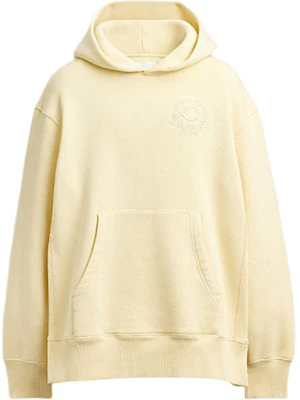 COACH FW24 黃色標誌刺繡連帽衫 男女同款寬鬆休閒上衣 CX653-YLW Buy COACH FW24 黃色標誌刺繡連帽衫 男女同款寬鬆休閒上衣 CX653-YLW