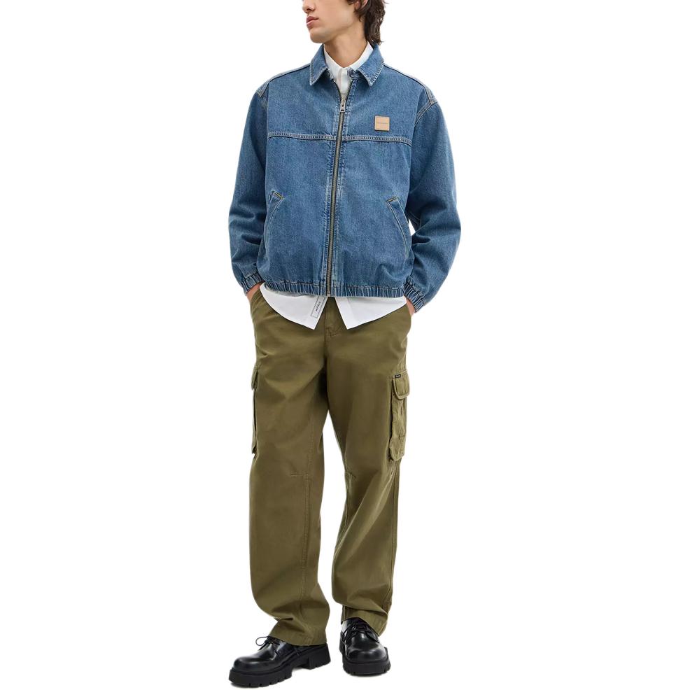 Coach FW25 Solid Color Zip-Up Jacket for Men CAF59-XSG 圖 3