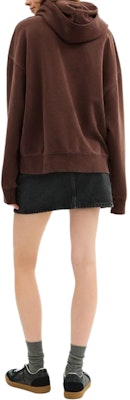 COACH FW25 Unisex Pullover Hoodie Long Sleeve Sweater. CBD23-BRN Details for COACH FW25 Unisex Pullover Hoodie Long Sleeve Sweater. CBD23-BRN