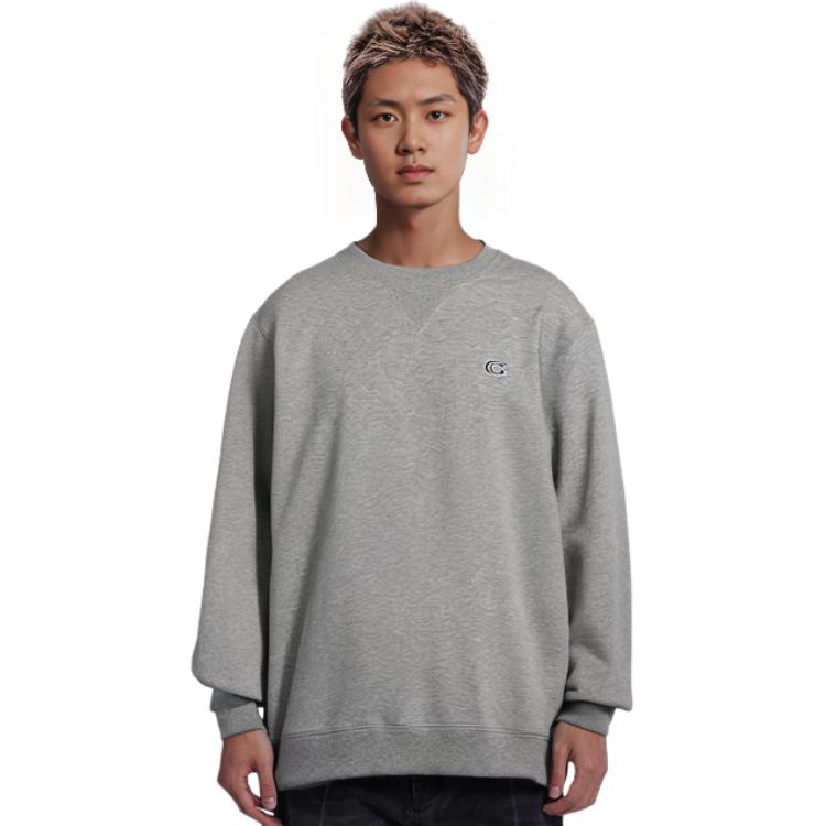 Sizing Coach 灰色標誌長袖連帽衫 C7827-LTE