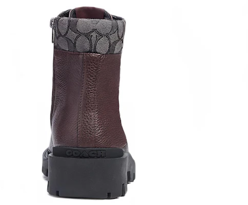 Coach High-Top Lederstiefel ''Rotbraun'' C7077_OXB Purchase Coach High-Top Lederstiefel ''Rotbraun'' C7077_OXB