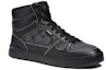 Lookbook Coach High-Top Kulit Sneakers 'Black Fashion' CC736_BLK