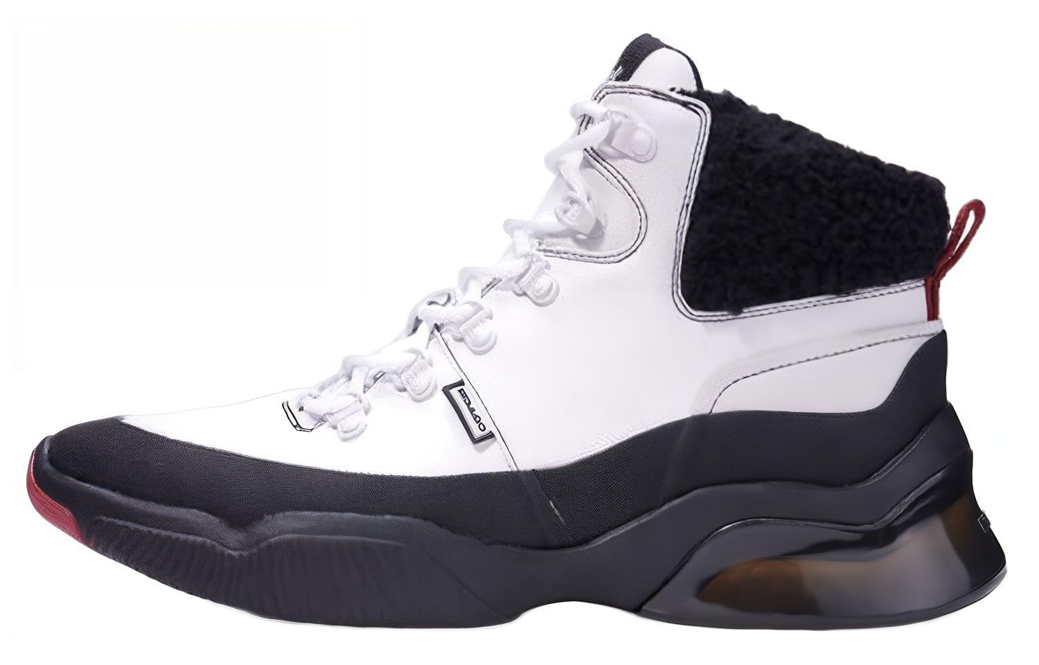 Coach High-Top Leather Sneaker 'White' C8697_QPP