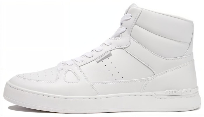 Coach High-Top Leather Sneaker 'White Comfort Casual' CC737_0PI Buy Coach High-Top Leather Sneaker 'White Comfort Casual' CC737_0PI