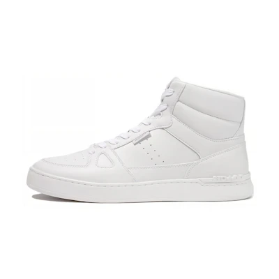 Coach High-Top Leather Sneaker 'White CMFT Casual'