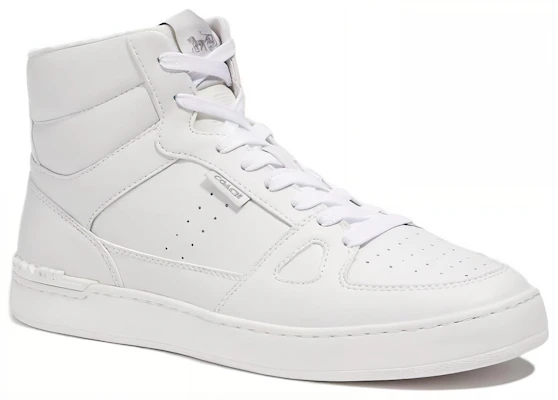 Coach Hoge Leren Sneakers ''Wit Comfort Casual'' CC737_0PI Order Coach Hoge Leren Sneakers ''Wit Comfort Casual'' CC737_0PI