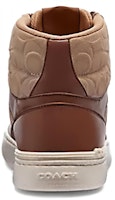 Sneakers Kulit Tinggi Coach 'Coklat' CN323_TAU Shop Sneakers Kulit Tinggi Coach 'Coklat' CN323_TAU