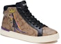 Order Sneaker Tinggi Coach 'Kulit Hitam' C6028-KHBK
