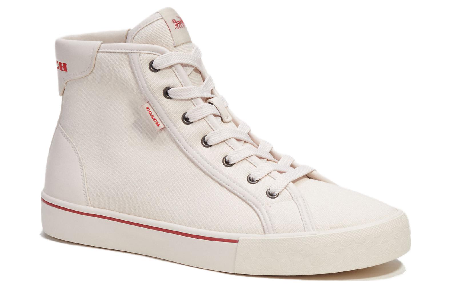 Coach High-Top Sneaker 'Fashion Minimalist Beige' 圖 3