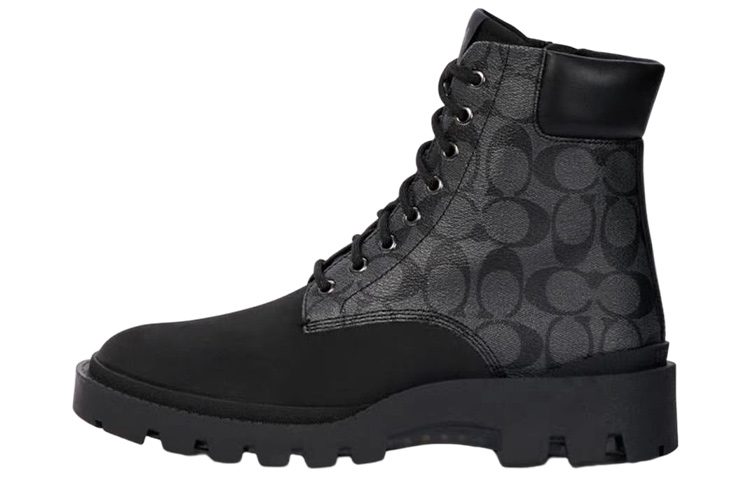Coach Leather Ankle Boot 'Black' G5529_CQBK