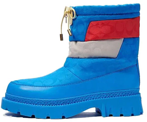 蔻驰蓝色舒适休闲皮革踝靴 C8341_TPF Buy 蔻驰蓝色舒适休闲皮革踝靴 C8341_TPF