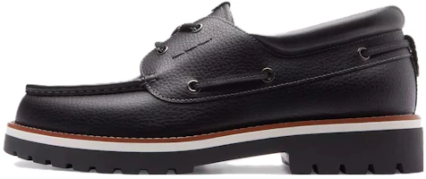 Coach Leather Boat Shoe 'Simple Comfort Black' CP796_BLK Coach Leather Boat Shoe 'Simple Comfort Black' CP796_BLK