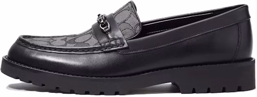 Coach Leather Loafers 'Black Comfort Casual' CK488_UTC Coach Leather Loafers 'Black Comfort Casual' CK488_UTC