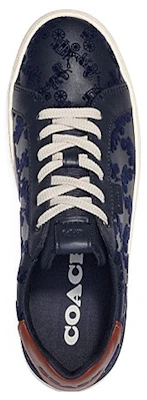 蔻驰蓝色时尚皮革低帮运动鞋 CF137_BHP Lookbook 蔻驰蓝色时尚皮革低帮运动鞋 CF137_BHP