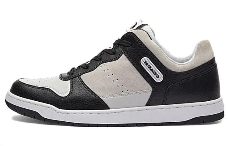 Coach Leather Low-Top Sneaker 'Comfortable Fashion Black' CP773_BKLG